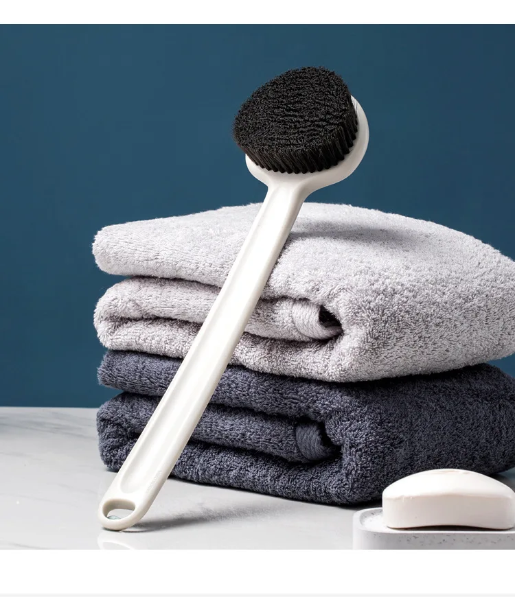 Zuo Dun Judy Rubbing Towel Useful Product after Back Brush Long Handle Bath Brush Strong Rubbing Back Rubbing Towel Soft Bristle