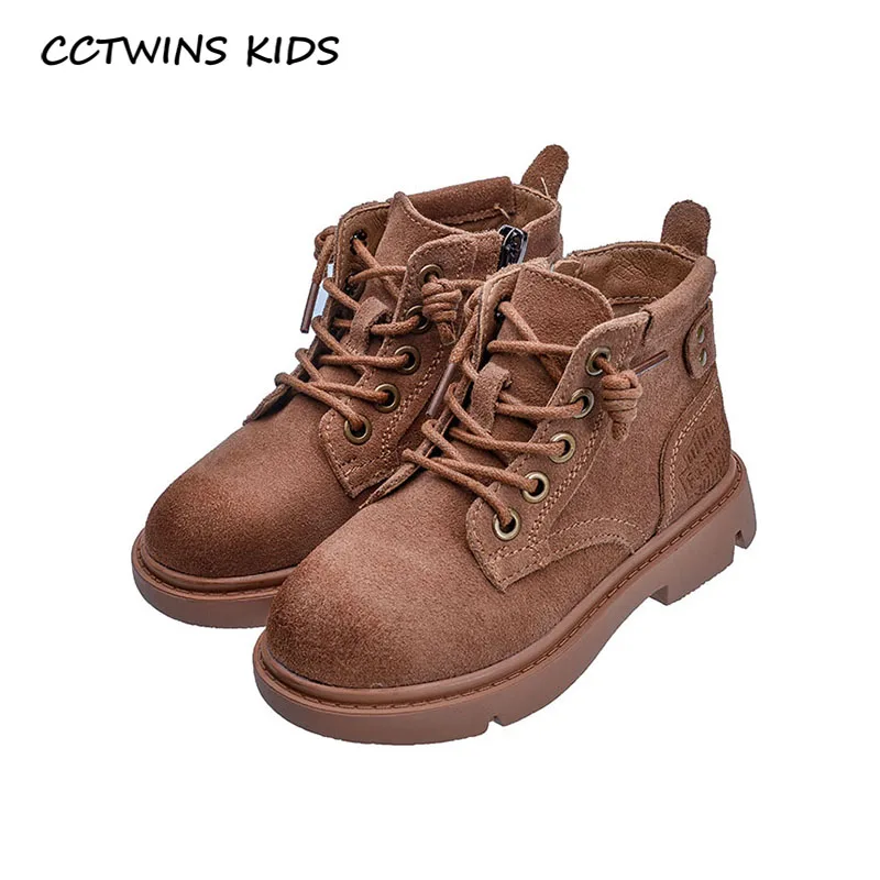 CCTWINS/детская обувь; коллекция года; сезон осень; модные детские ботильоны; Брендовые ботильоны для маленьких мальчиков; Ботинки martin из натуральной кожи для девочек; MB070