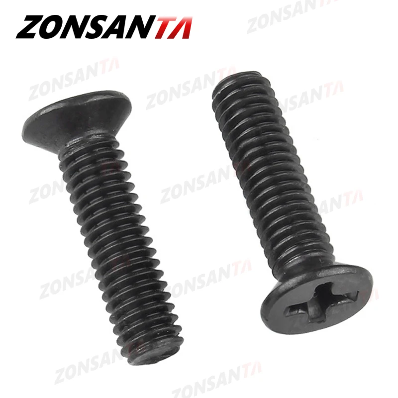 Phillips Flat Screw Cross Phillips Screw Electronic Repair Screws Laptop Screw Kit Computer Screw Kit Flat Wafer Head Screw ZONSANTA Flat Screw M1.2-M6 DIY Mini Micro Computer Small Cross Phillips Flat Bolt Notebook Screws