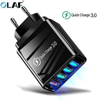 

EU/US Plug USB Charger Quick Charge 3.0 For Phone Adapter for Huawei iphone Tablet Portable Wall Mobile Charger Fast Charger