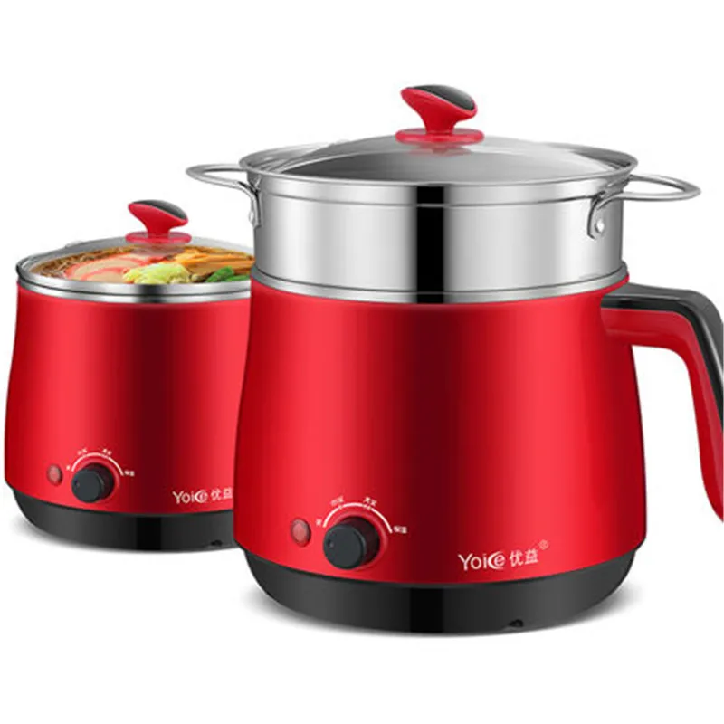 1.8L Mini Electric Cooker Multi 304 Stainless Steel 2 Gears Firepower Heat Preservation Hot Pot | Бытовая техника