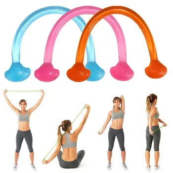 

1PCS Silicone Fitness Yoga Pull Rope Chest Expander Silicone Resistance Bands Fitness Elastic Stretch Pull Rope