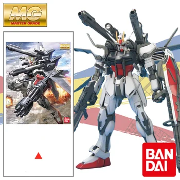 

18cm Bandai MG 1/100 Strike Gundam Strike Gundam IWSP Heavy Equipment Gundam Assembly Model Action Figure Collectible Model