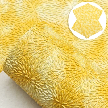 

David accessories 20*34cm Bump Firework Synthetic Leather DIY Bow Bag Phone Cover Material Home Decoration,1Yc11473