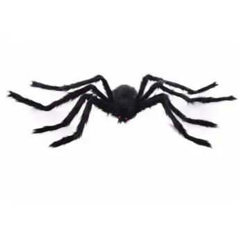 

Large Plush Spider,Spider Web For Children Toys for Party Halloween Decorations Horror Haunted House Props Halloween Decor