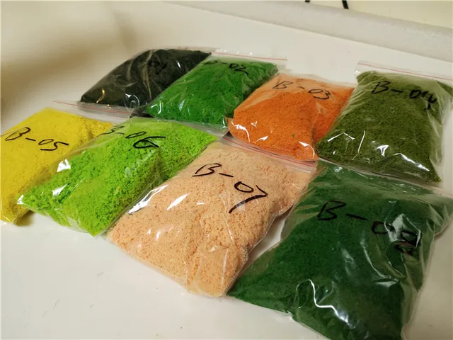 30 g artificial tree powder micro small garden decorative landscape DIY crafts accessories eight kinds of color 4