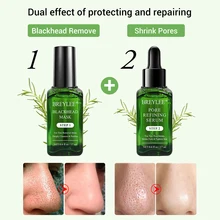 BREYLEE набор для удаления угрей чайное дерево маска для удаления угрей Эфирная жидкость для удаления угрей эссенция для экспорта усадочная Сыворотка для рафинирования пор