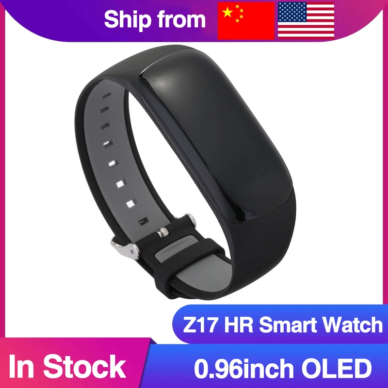 Смарт-часы Z17 с OLED-экраном 0 96 дюйма фитнес-браслет функцией отслеживания маршрута