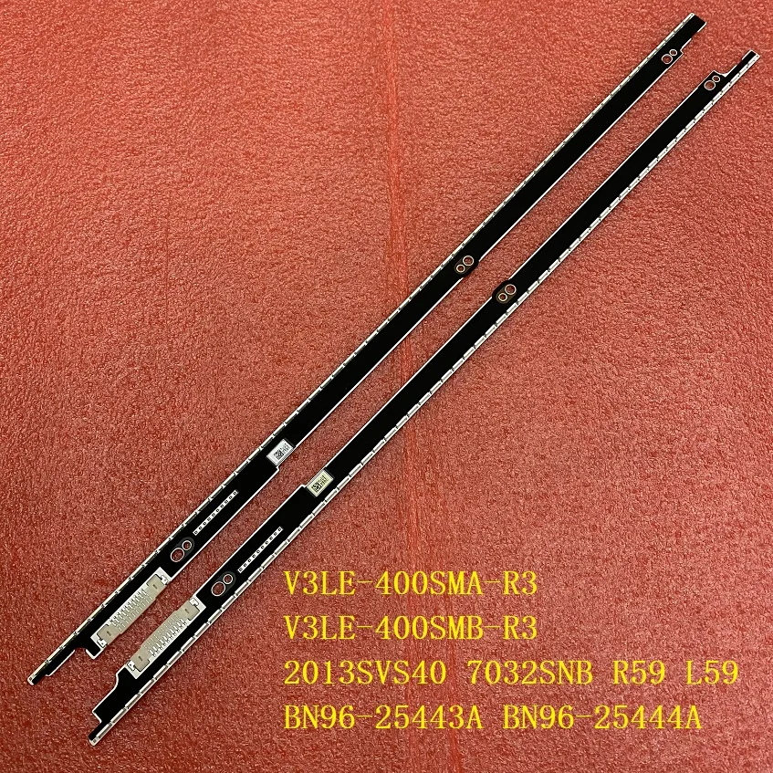2 шт. светодиодная подсветка полосы для Samsung UE40F8000AT UE40F7000 UE40F8000 UE40F7000ST BN96-25444A 25443A