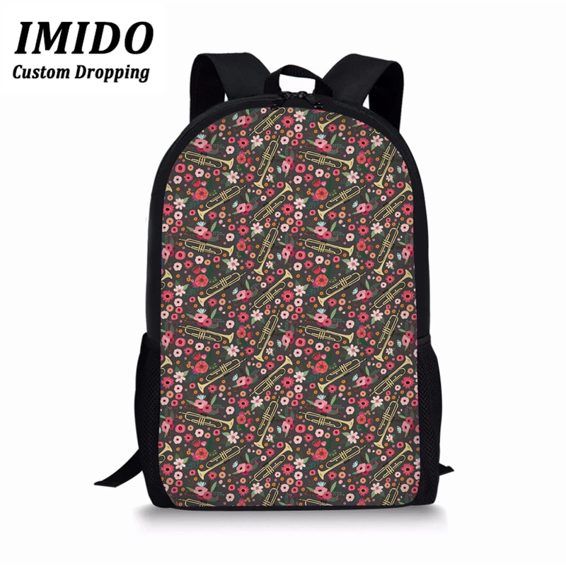 IMIDO, рюкзак для женщин с музыкальным пианино, повседневный рюкзак для подростков, школьные сумки для мальчиков и девочек, женский рюкзак для путешествий, ранец, сумка для книг - Цвет: Z2495C