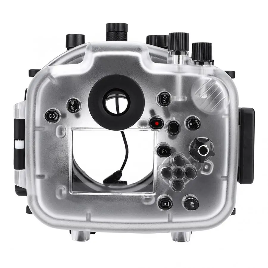 40 м Дайвинг водонепроницаемый корпус камеры чехол для объектива Защитная крышка Комплект для SONY A7R III корпус чехол для объектива Защитная крышка комплект