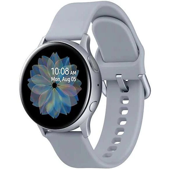 Смарт часы SAMSUNG Galaxy Watch Active2 40мм 1.2&quot серебристый/серебристый (sm r830nzsaser)|Смарт-часы|