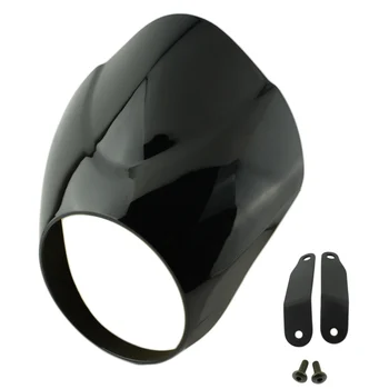 

Black Motorcycle Headlight Fairing Cover Windshield Windscreen Mask For Yamaha XVS 950 SPEC BOLT 950 2014-2019