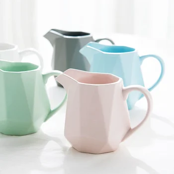 

Nordic home ceramic cup milk mug teapot hand coffee pot cup afternoon tea set ZP5151630