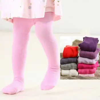 

Baby Kids Girl Cotton Warm Tights Pantyhose Stockings Knit Ballet Girl Socks USA