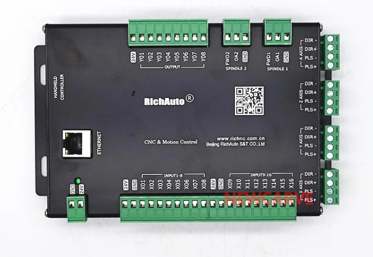 ЧПУ 3 оси ATC контроллер richuto DSP B57 для ЧПУ Линейный Автоматический Инструмент Сменный станок NEWCARVE