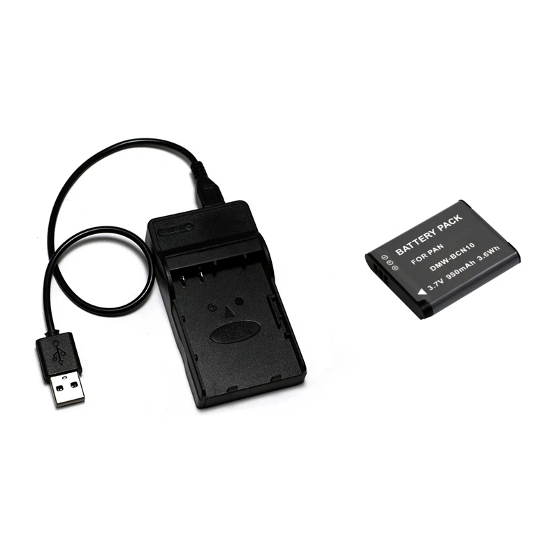 Аккумулятор DMW-BCN10, BCN10, DMW-BCN10E BCN10E+ зарядное устройство для камеры Panasonic Lumix DMC-LF1, Lumix lf1