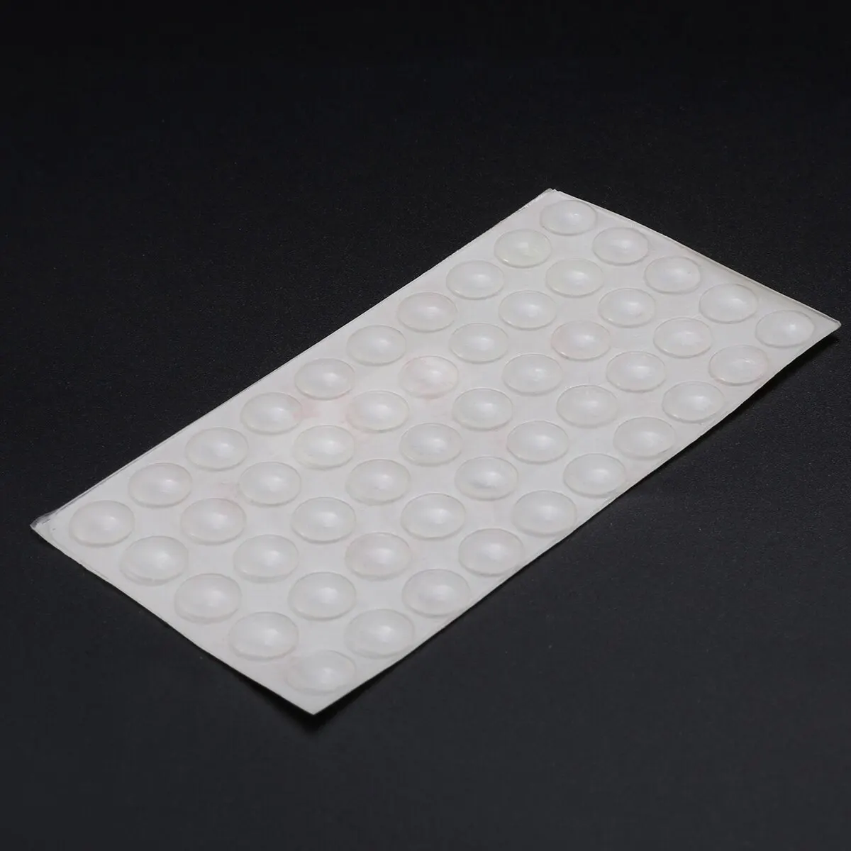 50Pcs/packs Silicone Mini Rubber Feet Pads Transparent Buffer Bumper Stop Cushion Self Adhesive Home Cupboard Door Close Buffer