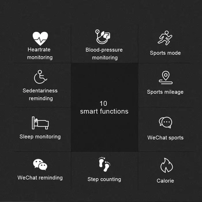 Bluetooth спортивный Браслет Шагомер умный Спортивный Браслет Сенсорный экран фитнес-трекер Водонепроницаемые многофункциональные умные часы