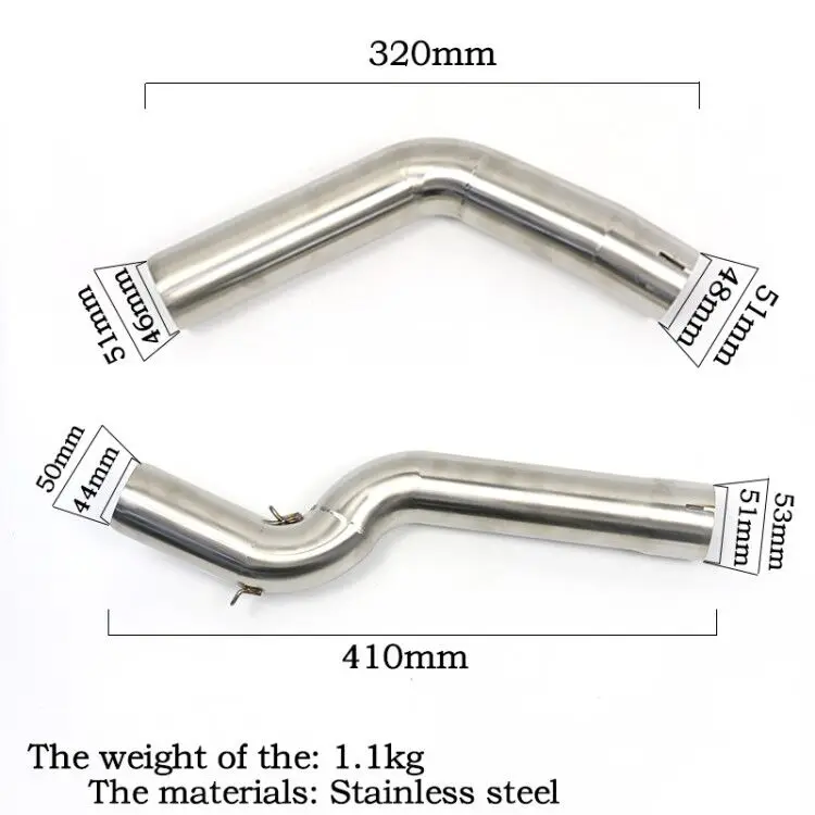 CBR600 Motorcycle Exhaust Middle Link Pipe Escape For Honda CBR600RR F5 2005 2006 2007 2008 2009 2010 2011 2012 2013 2014 2015 | Автомобили