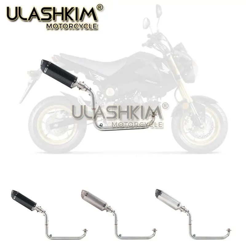 M3 полный цикл Системы глушитель средняя Соединительная труба слипоны для HONDA гром MSX 125 MSX 125 2012 2013