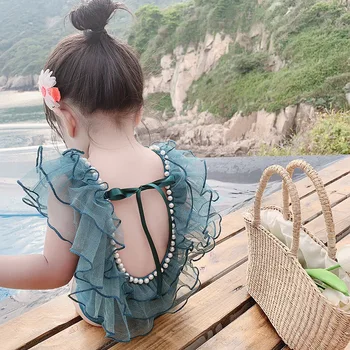 

Summer Girl's One-Piece Swimming Suit Outdoor Beach Holiday Party Swimsuit girls swimwear swimwear kids girl baby girl swimwear