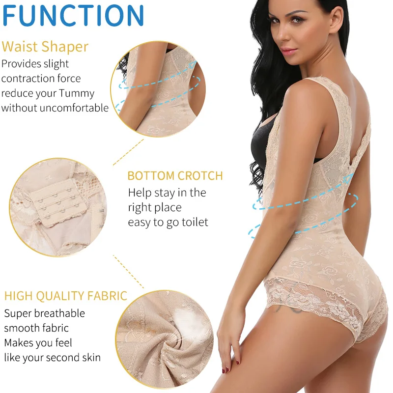 Buy Miss Moly Women Full Body Shaper Waist Reducer Trainer Tummy Slimming Control Panty Butt Lifter Briefs Push Up Shapewear Corset