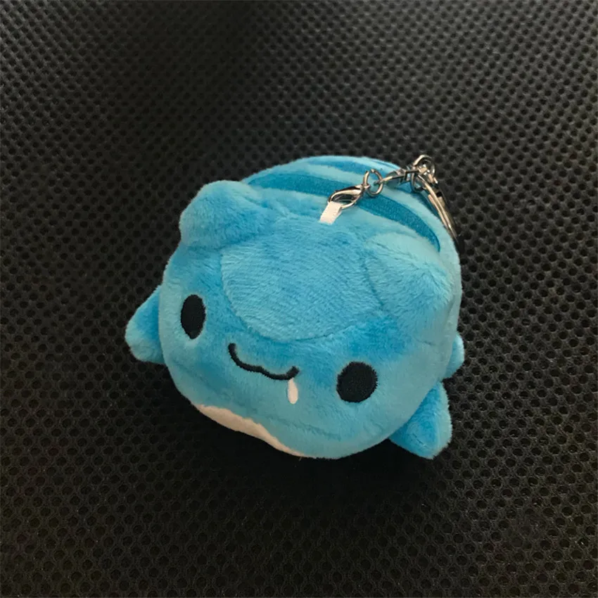 Plush Toy Bugcat Capoo Keychain Bagpack Pendant Blue Cat Toy Anime Stuffed Plush Cartoon Doll Kids Birthday Gifts plush toy plush doll anime ornament