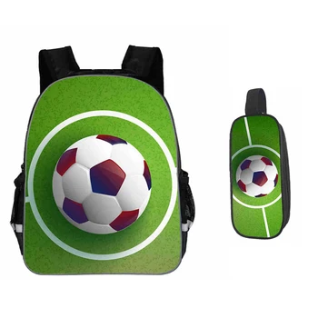 

2020 New Football Pattern School Bags for Boys Orthopedic Backpack In Primary Student Child Book Bag Mochila Escolar