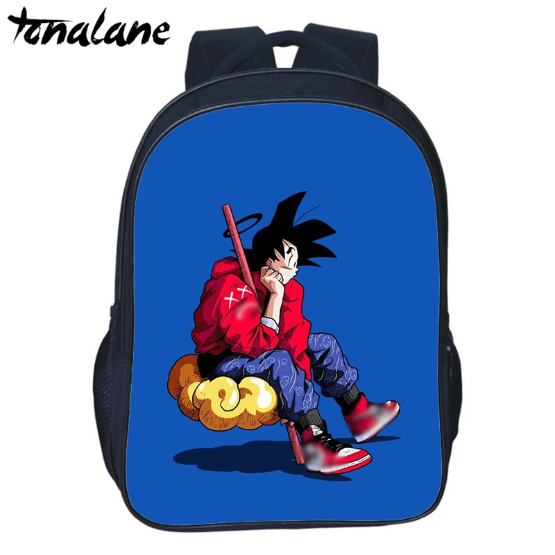 Аниме Dragon Ball Супер школьные сумки для женщин и мужчин повседневный рюкзак Супер Саян Гоку Вегета рюкзак для путешествий Детские рюкзаки - Цвет: 16