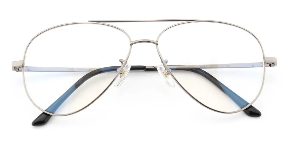 Pure Titanium Prescription Frame Pilot Men Oversize Eye Glasses Frame Optical Myopia Eyeglasses High-quality Frame for Women