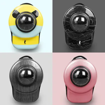 

Astronaut Window Bubble Carrying Travel Bag Breathable Space Capsule Transparent Pet Carrier Bag Dog Cat backpack