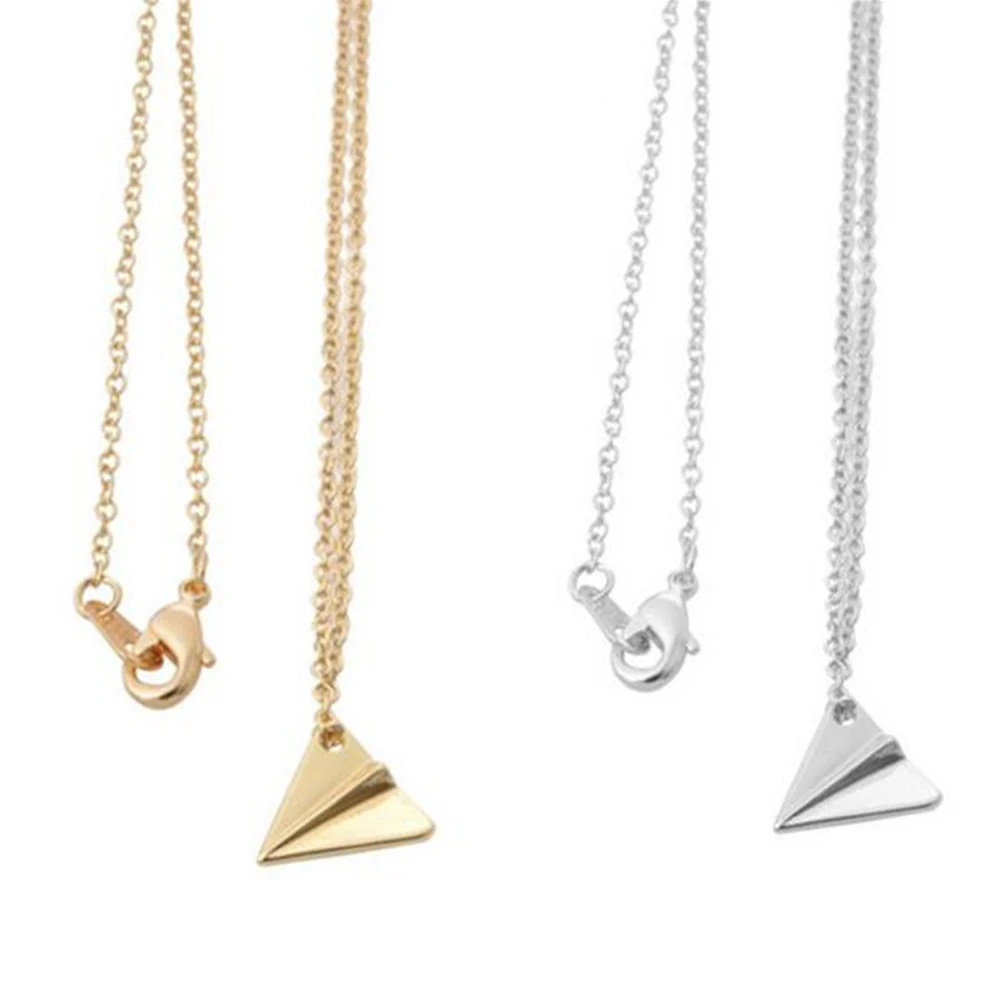 

1pc Collares Overwatch Choker Men Jewelry Necklace Chain Fashion One Direction Band Harry Styles Paper Airplane Pendant