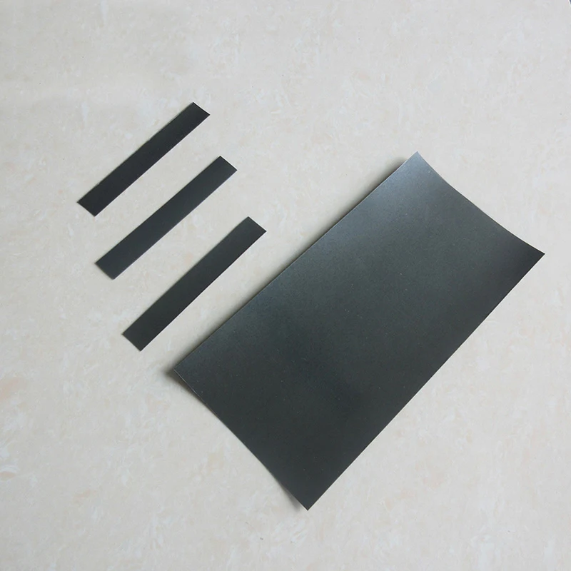 200mm x 70mm Black High Conductivity Silicone Thermal Pad Heatsink CPU Cooling Pads Synthetic Graphite Cooling Film Paste