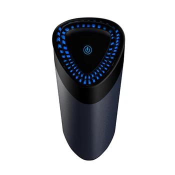 

E-FOUR Car Air Sterilizing Purifier Machine Mini Ionizer Negative Ion Air Purifier Portable Air Freshener for Eliminating Smoke