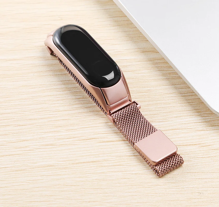 EIMO milanese Loop для xiaomi mi band 2 браслет на запястье с магнитной пряжкой наручные