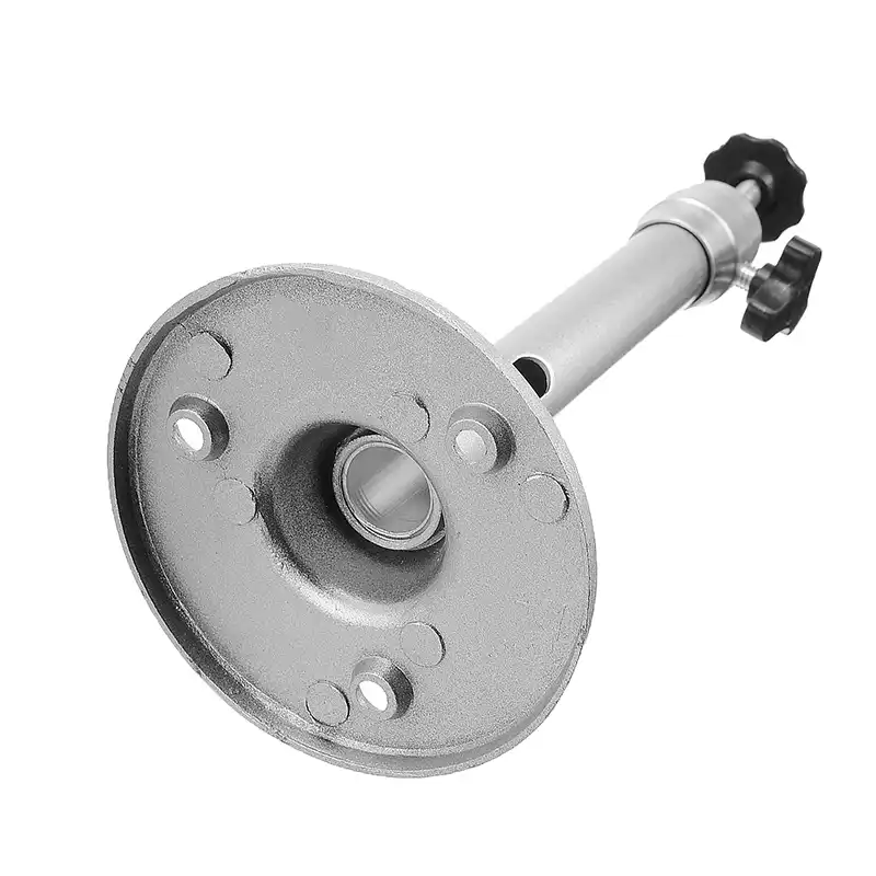 Mayitr 1pc Portable Silver Adjustable Wall Ceiling Projector