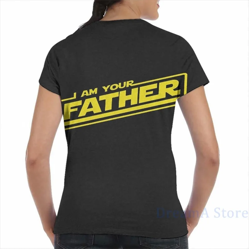 Мужская/женская футболка с принтом I am Your Father Day 2017 модная со сплошным для