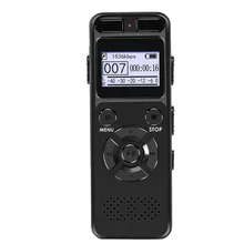 Secret Digital Audio Voice Recorder 8GB 16GB Professional Portable Recorder MP3 For Business Support Up to 64G TF Card V32