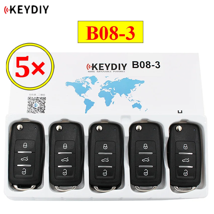 5 шт./лот KEYDIY B серии B08-3 3 кнопки универсальный пульт дистанционного управления для KD200 KD900 KD900+ URG200 KD-X2 мини KD BC Стиль