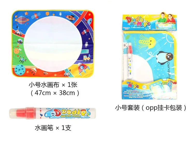 

Painted Graffiti Water Canvas Doodle Water Magic Doing Homework Blanket Painting Cloth