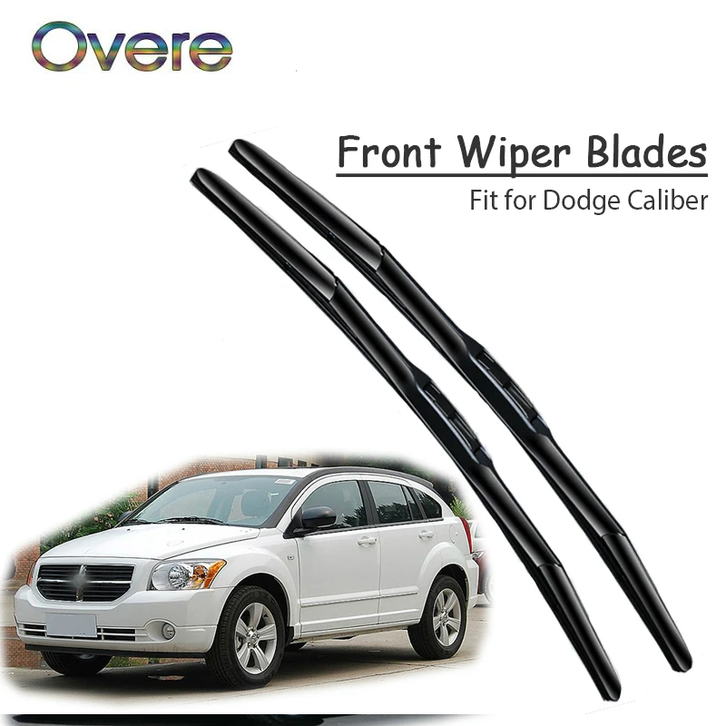 Overe 1 Набор Резиновых автомобильных передних стеклоочистителей для Dodge Caliber 2013 2012