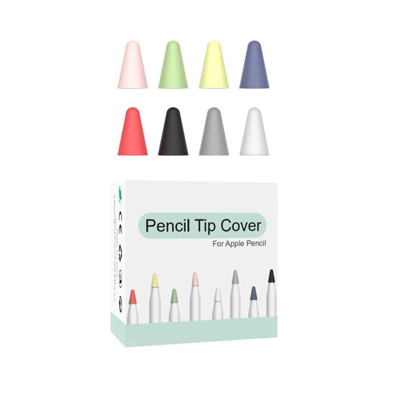 8Pcs Touchscreen Pen Pencil Nib Tip Case Cap for Pencil 1st / 2nd Gen 8Pcs Touchscreen Pen Pencil Nib Tip Case Cap for Pencil 1st / 2nd Gen