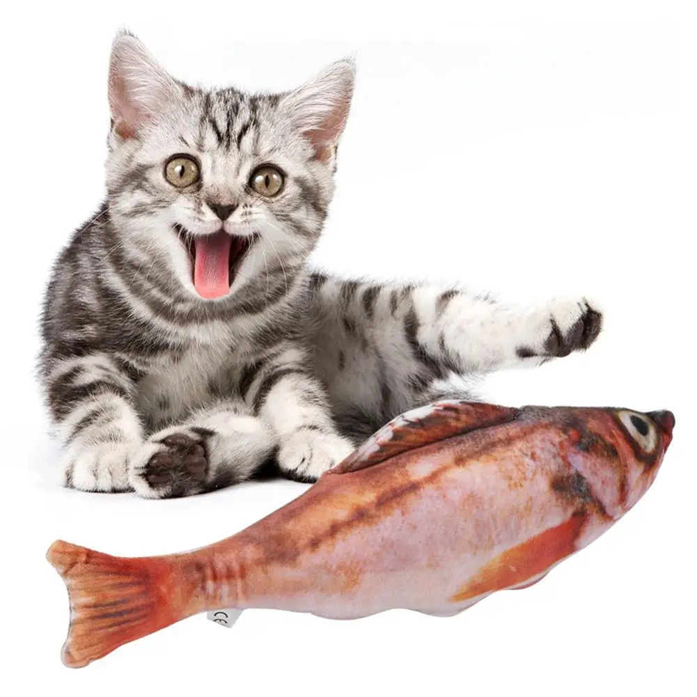 

Cat Stuffed Toy Catmint Catnip Simulation Saury Fish Scratch Board Pet Supplies
