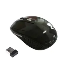 Беспроводной Мышь USB приемник ПК компьютер Беспроводной для ноутбука 6 ключ Gaming Keyboard Мышь 2,4 ГГц 2000 Точек на дюйм Оптическая