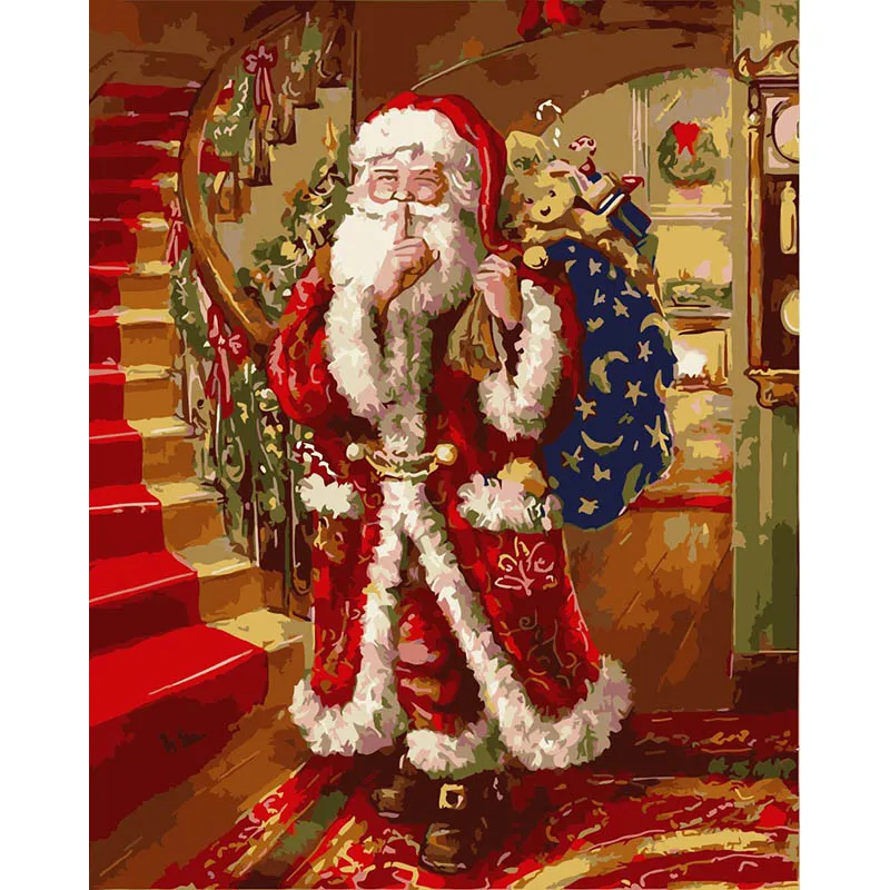 XZC-318-楼梯圣诞老人