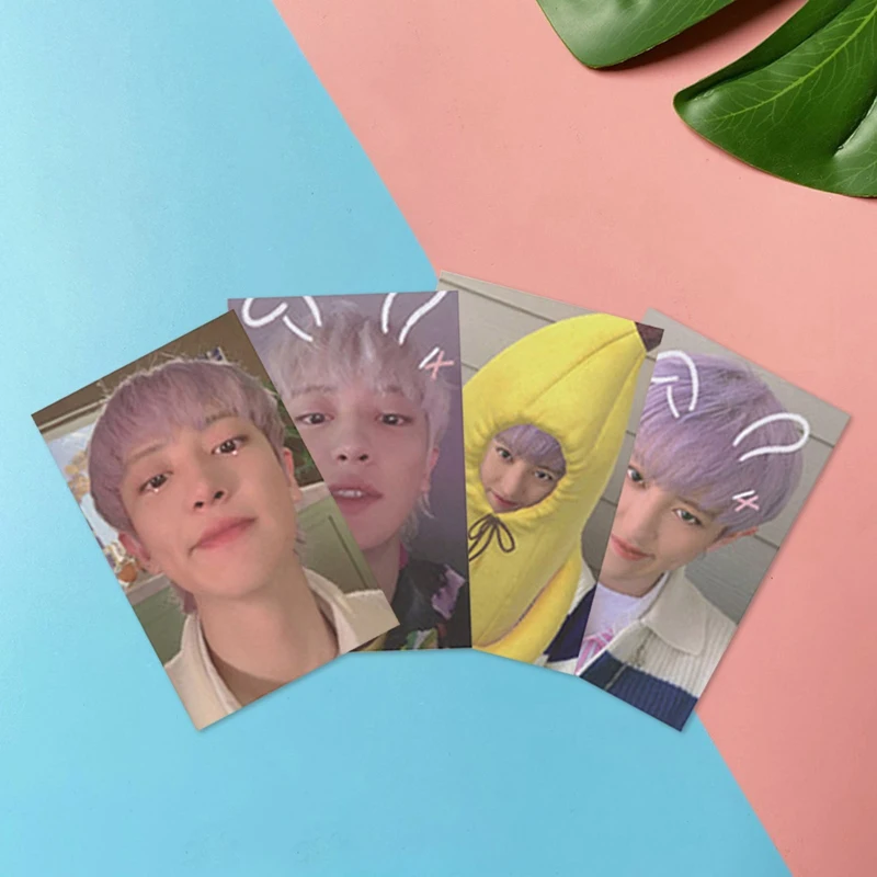 Kpop EXO Lomo tarjetas fotográficas Chanyeol auto hecho firma colección de tarjetas de tarjeta para colección de Fans de papelería