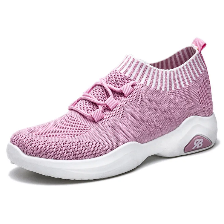 

2019 Spring And Autumn New Style Three-Color Athletic Shoes Women's Korean-style Versatile Breathable Lightweight Casual Running