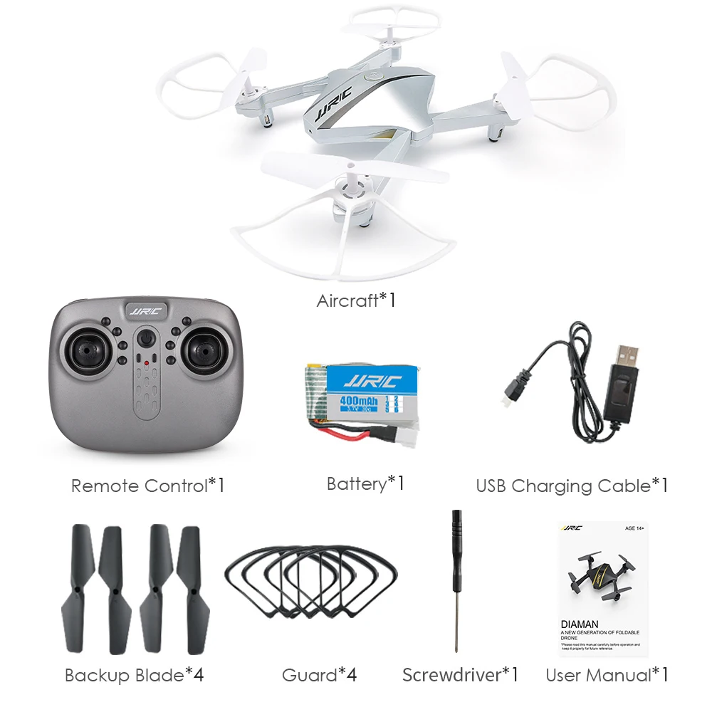 Оригинальный Квадрокоптер JJR/C H44WH Wi Fi FPV 720 P HD камера складной g сенсор мини