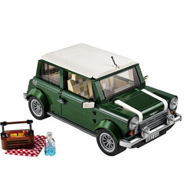 

21002 Technic Series Cooper Model MK VII Building Kits Blocks Assemblage Bricks Compatible Legoinglys with 10242 DIY Children